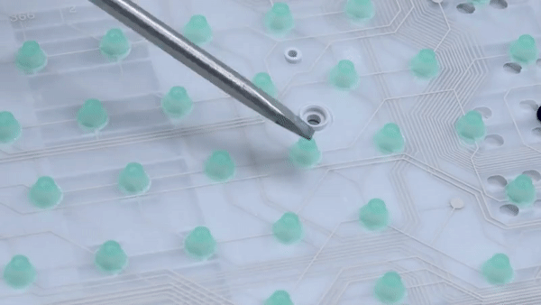 Signal Transmission of Membrane Rubber Dome