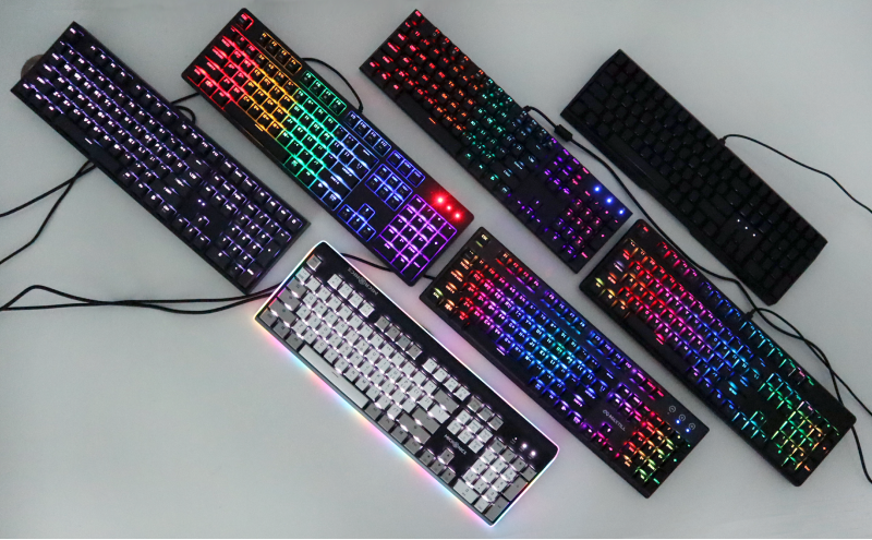 Collection of Mechanical Keyboards