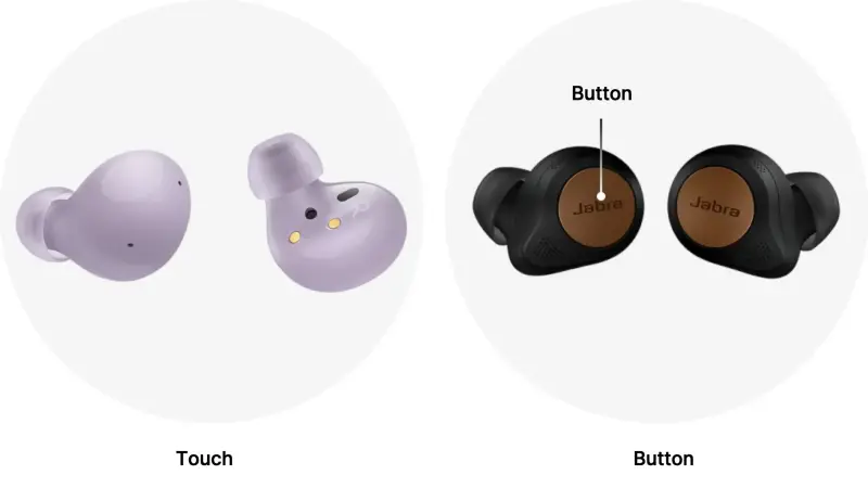 Touch vs Button Control
