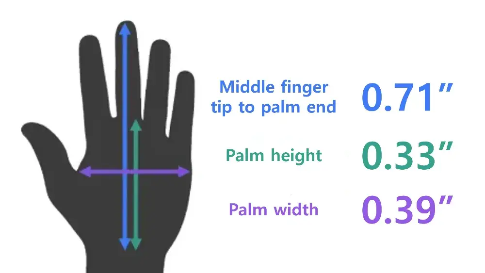 Hand Size Measurement 2