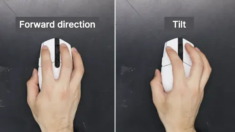 Forward and Tilt Type Mouse 1